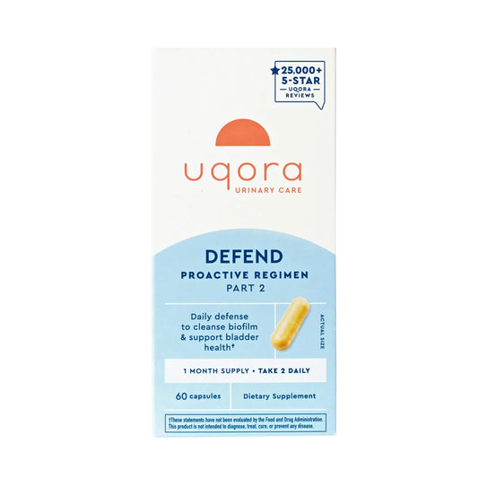 Uqora Defend Urinary Tract Supplement - 30 Day Supply